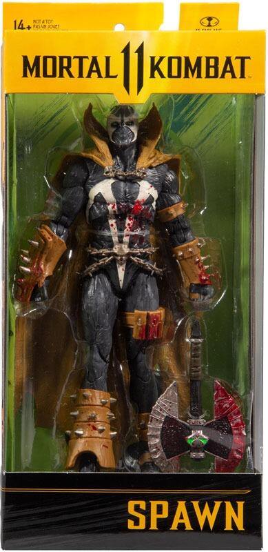 Mortal Kombat Spawn 7 Inch Action Figure Wave 3 - Spawn (Bloody McFarlane Classic)