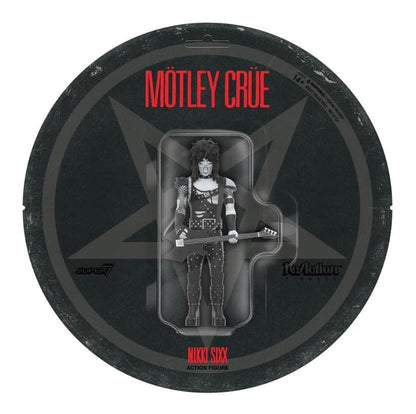 Motley Crue ReAction Wave 2 - Nikki Sixx Shout at the Devil B&W Edition