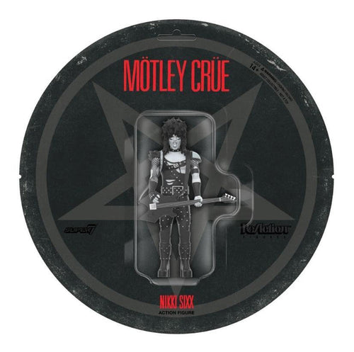 Motley Crue ReAction Wave 2 - Nikki Sixx Shout at the Devil B&W Edition