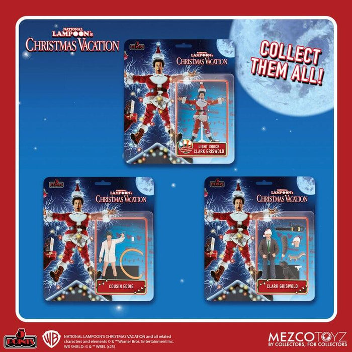 National Lampoon's Christmas Vacation 5 Points Action Figure - Set of 3