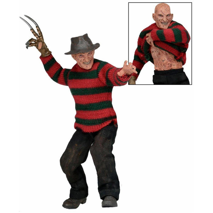 Nightmare On Elm Street Part 3: Dream Warriors 8 Inch Ultimate Clothed Action Figure - Freddy Kruger