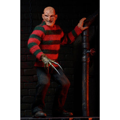 Nightmare On Elm Street Part 3: Dream Warriors 8 Inch Ultimate Clothed Action Figure - Freddy Kruger