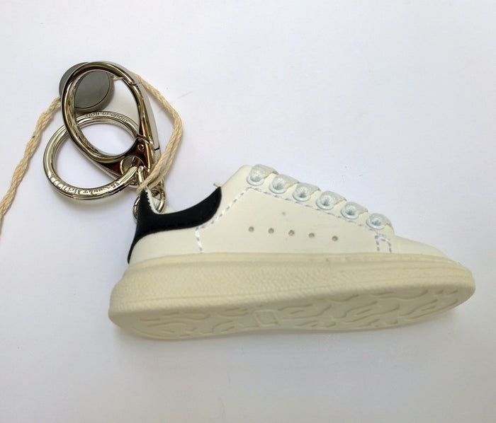Alexander McQueen Oversized Sneakers Key Ring Bag Charm Trainers Miniature New in Box