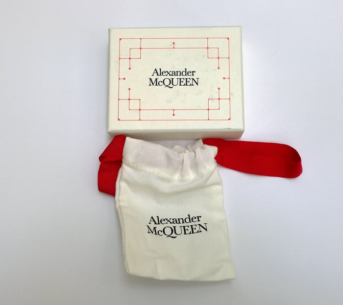 Alexander McQueen Oversized Sneakers Key Ring Bag Charm Trainers Miniature New in Box