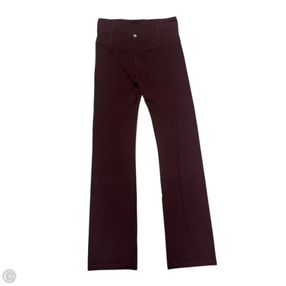Pants Leggings By Athleta In Maroon, Size: M