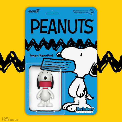 Peanuts Reaction Action Figure Wave 9 - Snoopy (Suppertime)