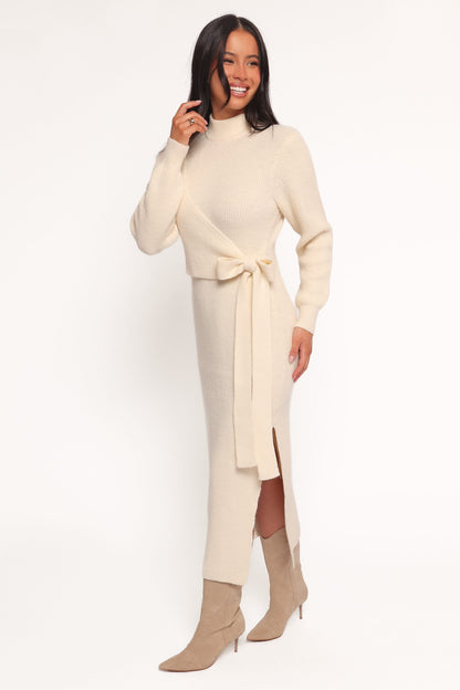 Aerin Knit Dress - Cream