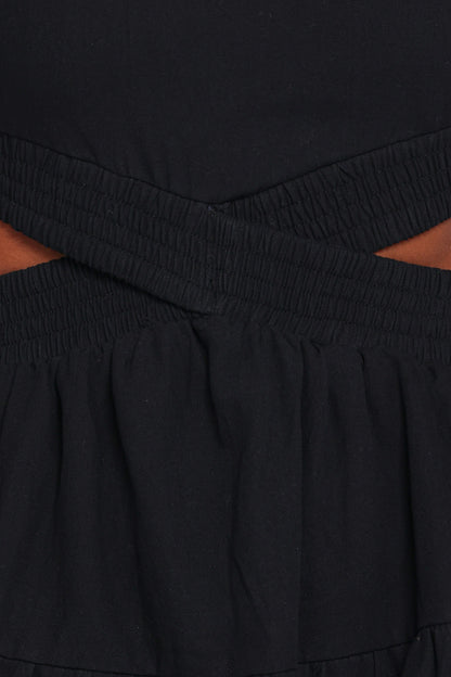 Doris Mini Dress - Black