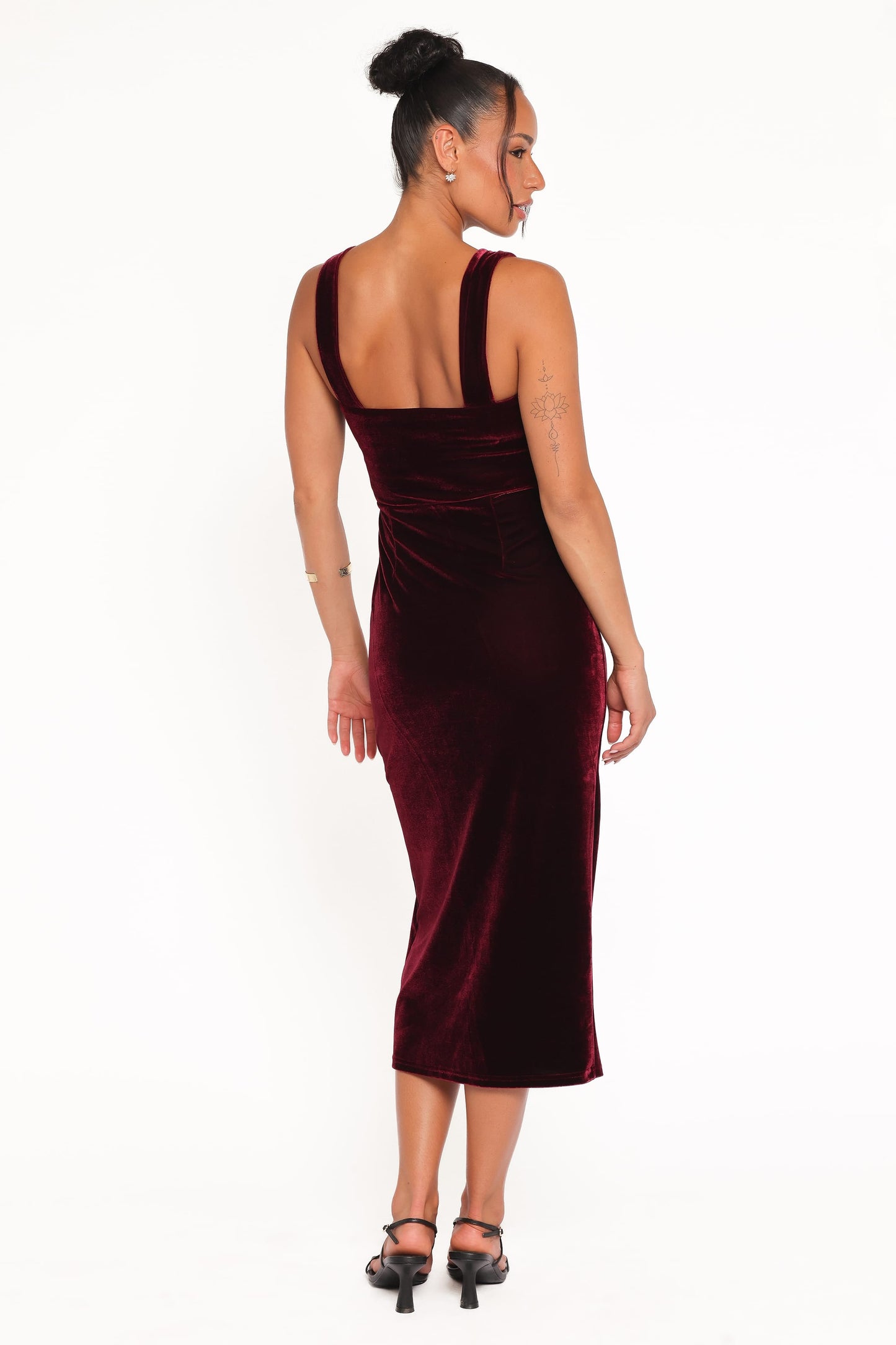 Hyatt Dress - Burgundy