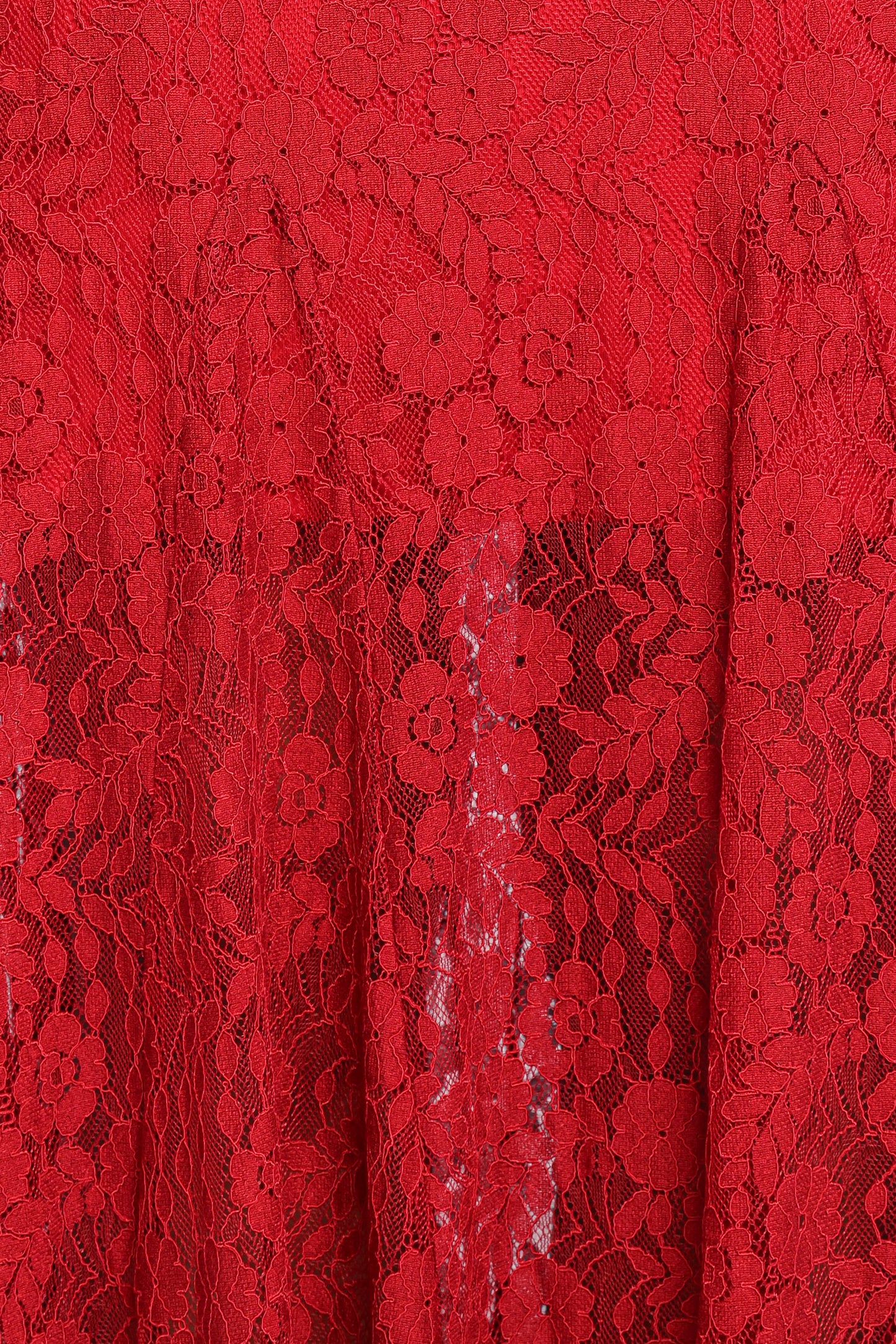Keani Long Sleeve Maxi Dress - Red