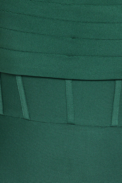 Louisa Midi Dress - Emerald Green