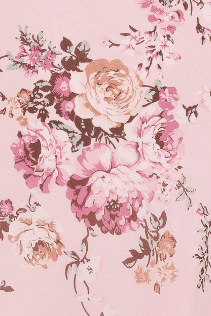Mahina Mini Dress - Pink Floral