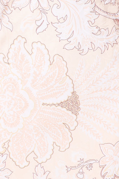 Pauline Long Sleeve Maxi Dress - Pastel Paisley