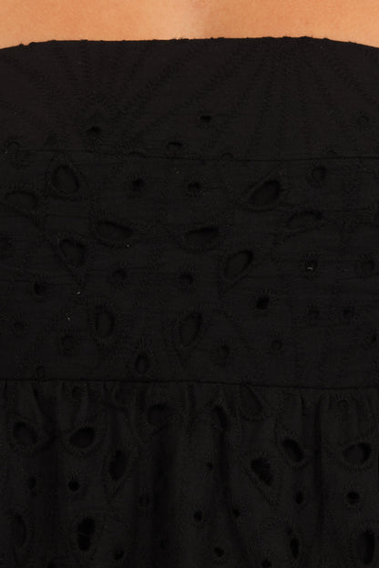 Sevara Midi Dress - Black