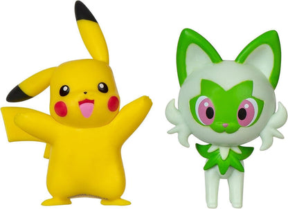 Pokémon Battle Figure First Partners 2 Pack - Pikachu & Sprigatito