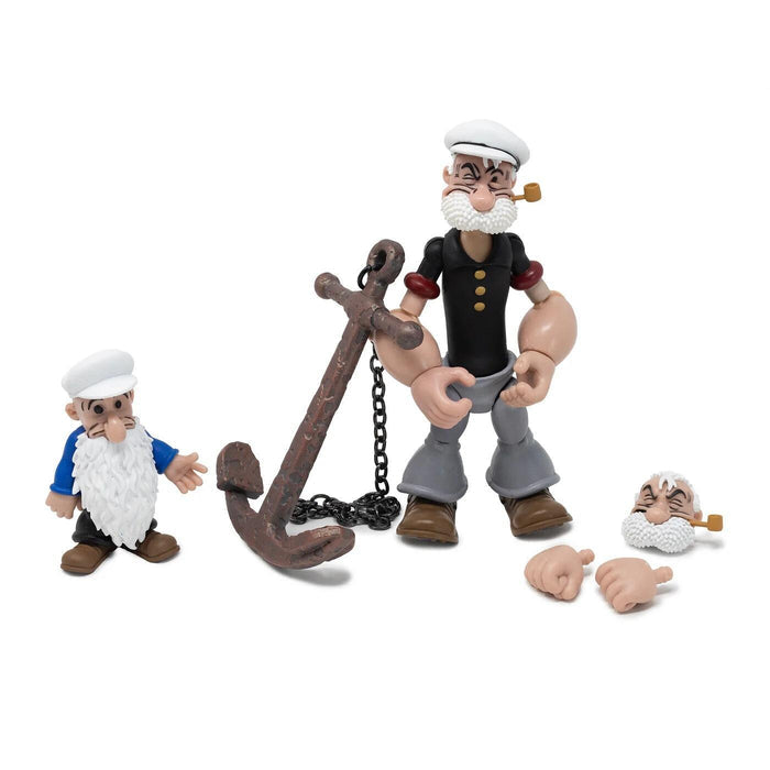 Popeye Classics 6 Inch Scale Action Figure Wave 2 - Poopdeck Pappy