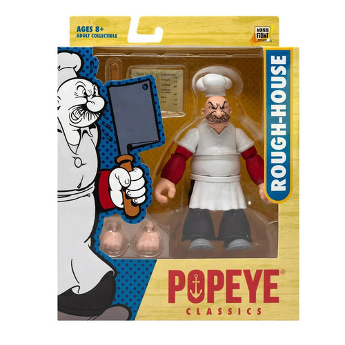 Popeye Classics 6 Inch Scale Action Figure Wave 3 - Rough House