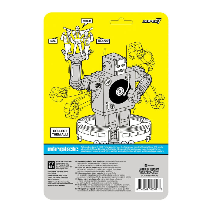 *PRE-ORDER Beastie Boys  ReAction+ Action figure Wave 04- MCA (Intergalactic Crossing Guard)