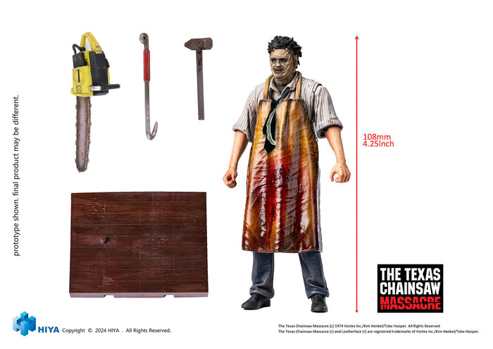 *PRE-ORDER HIYA Toys Texas Chainsaw Massacre (1974) 1:18 scale Action Figure - Leatherface (Killing Mask)