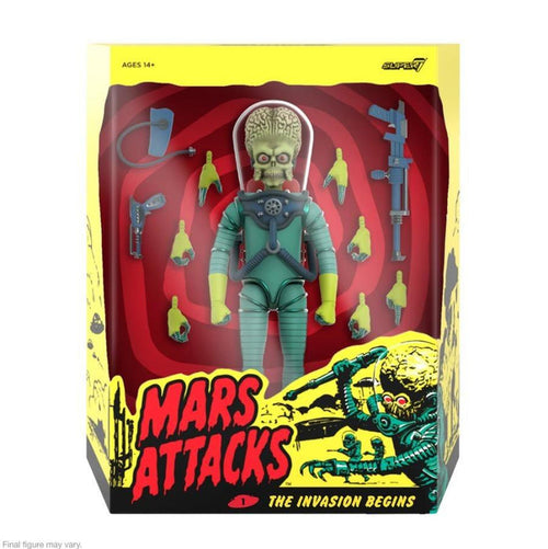 *PRE-ORDER Mars Attacks ReAction Ultimates! Action Figure Wave 1 - Martian (Invasion Begins