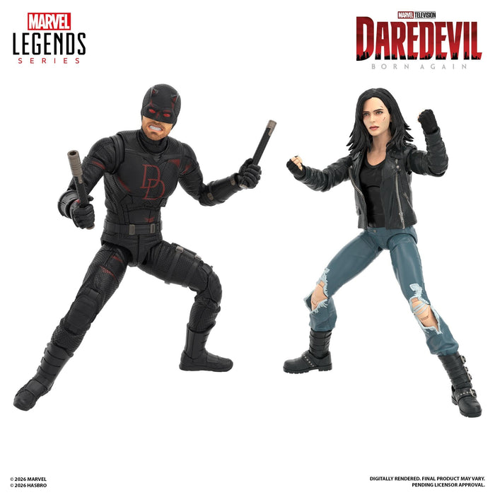 *PRE-ORDER Marvel Legends Daredevil: Born Again Action Figure 2 Pack - Daredevil & Jessica Jones