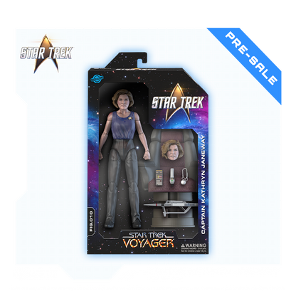 *PRE-ORDER Star Trek Action Figure Wave 2 - Captain Kathryn Janeway