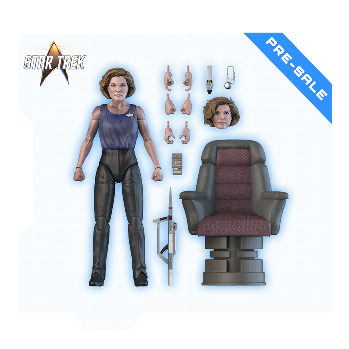 *PRE-ORDER Star Trek Action Figure Wave 2 - Captain Kathryn Janeway