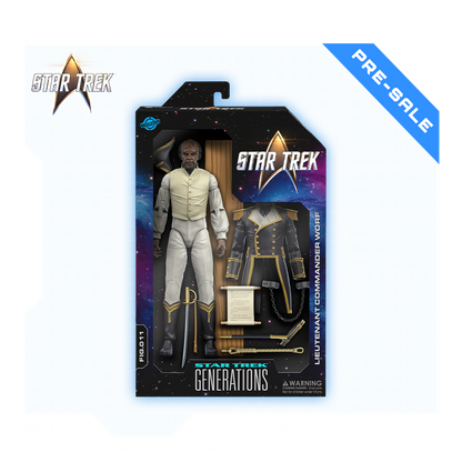 *PRE-ORDER Star Trek Action Figure Wave 2 - Lieutenant Commander Worf