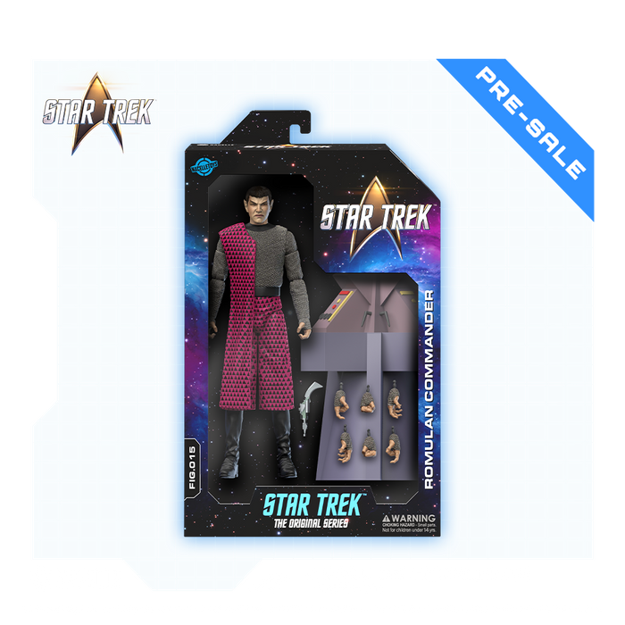 *PRE-ORDER Star Trek Action Figure Wave 2 - Romulan Commander