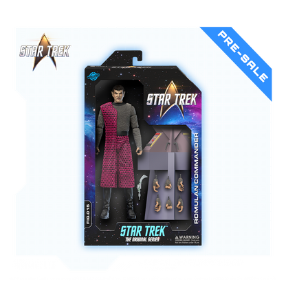 *PRE-ORDER Star Trek Action Figure Wave 2 - Romulan Commander