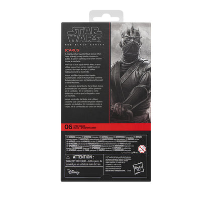 *PRE-ORDER Star Wars Black Series 6 Inch Action Figure Wave 54 - Icarus