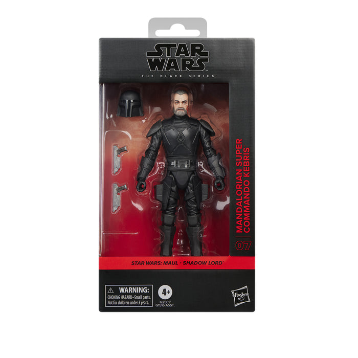 *PRE-ORDER Star Wars Black Series 6 Inch Action Figure Wave 54 - Mandalorian Super Commando Kebris