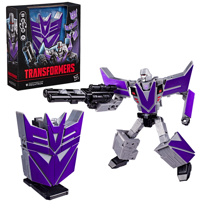 PRE-ORDER Transformers Icons Voyager Class Action Figure - Megatron (Decepticon Symbol)