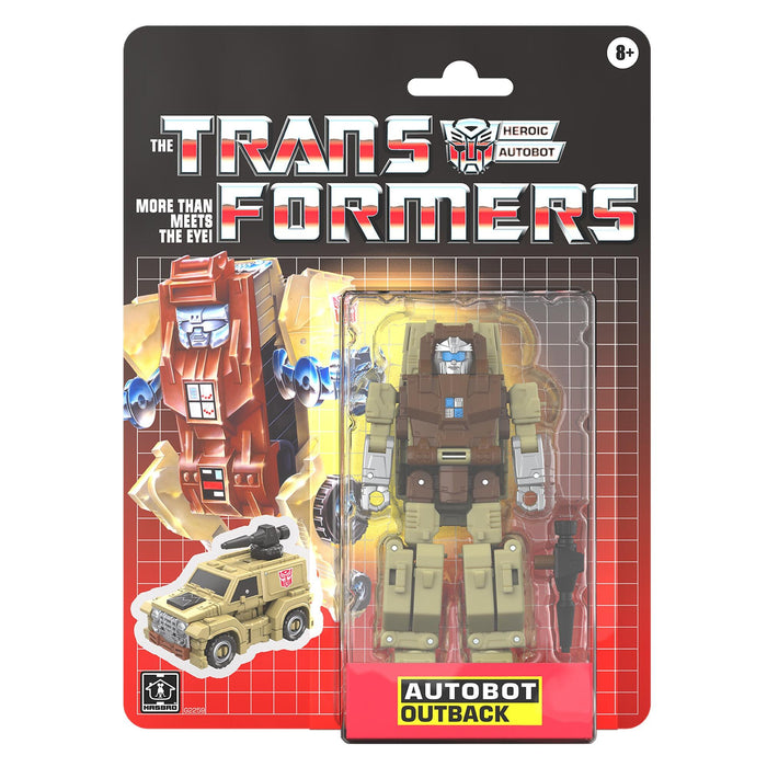 *PRE-ORDER Transformers Retro Inspired Deluxe Class Exclusive Action Figure - Autobot Outback