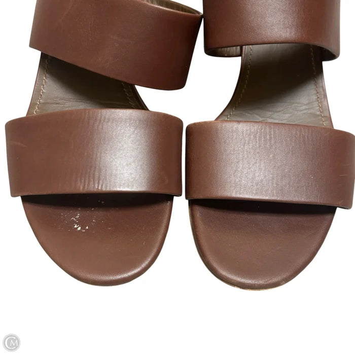 Sandals Designer By Mansur Gavriel In Brown, Size: 9.5