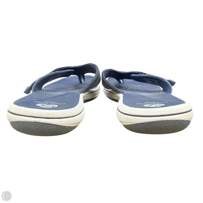 Sandals Flats By Clarks In Black, Size: 8
