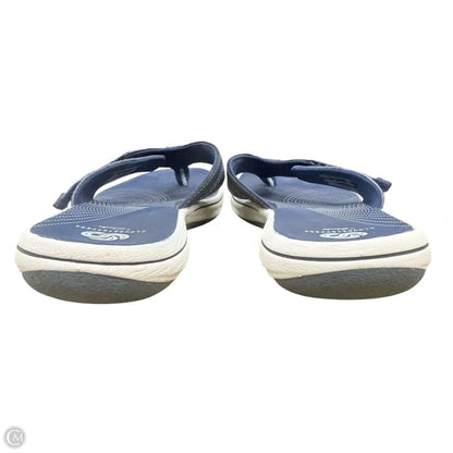 Sandals Flats By Clarks In Black, Size: 8