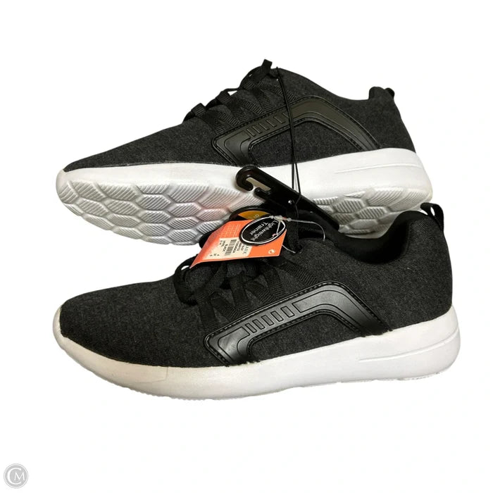 Shoes Sneakers By Workout In Grey & White, Size: 6