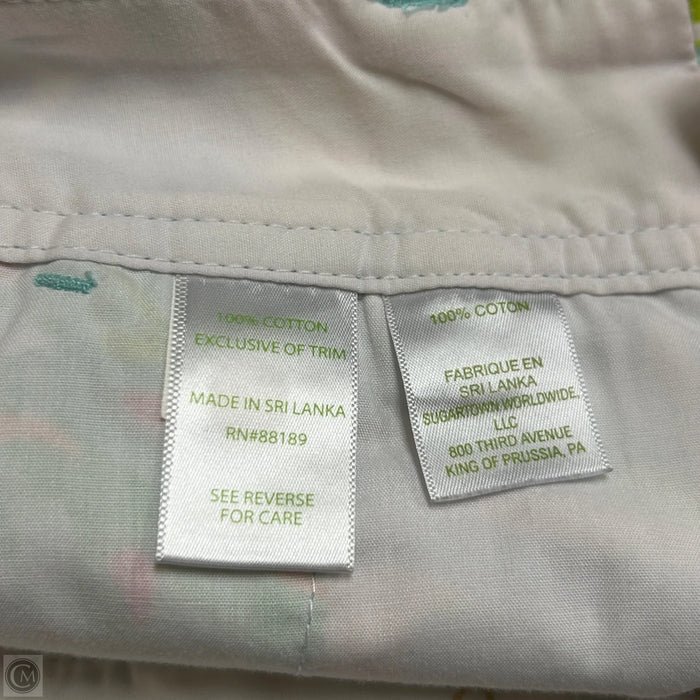 Shorts Designer By Lilly Pulitzer In Green & Pink, Size: 0