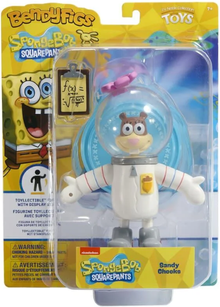 Spongebob Bendyfigs Action Figure - Sandy Cheeks (possibly non-mint)