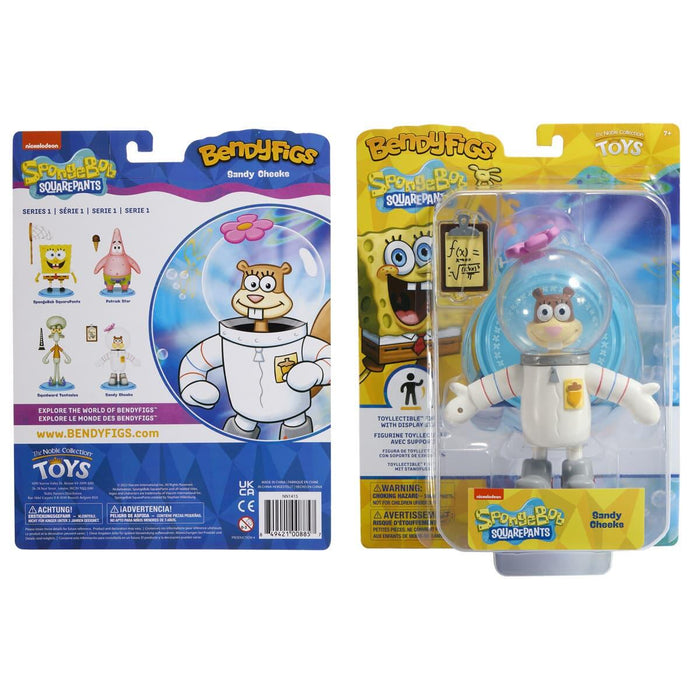 Spongebob Bendyfigs Action Figure - Sandy Cheeks (possibly non-mint)