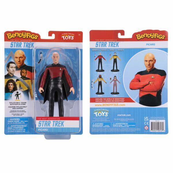 Star Trek: The Next Generation  Bendyfigs Action Figure - Captain Picard (possibly non-mint)