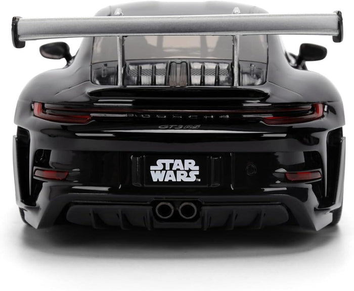 Star Wars 1:24 Scale Jada Hollywood Rides Die Cast Vehicle - Darth Vader & Porsche 911 GT3 RS (992)