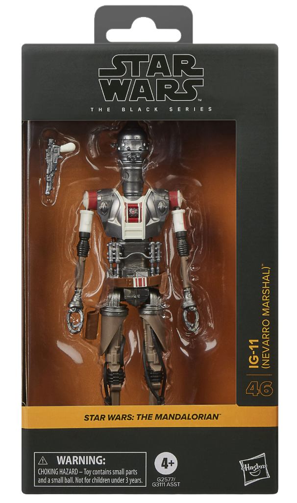 Star Wars Black Series 6 Inch Action Figure Wave 53 - IG-11 (Navarro Marshal)