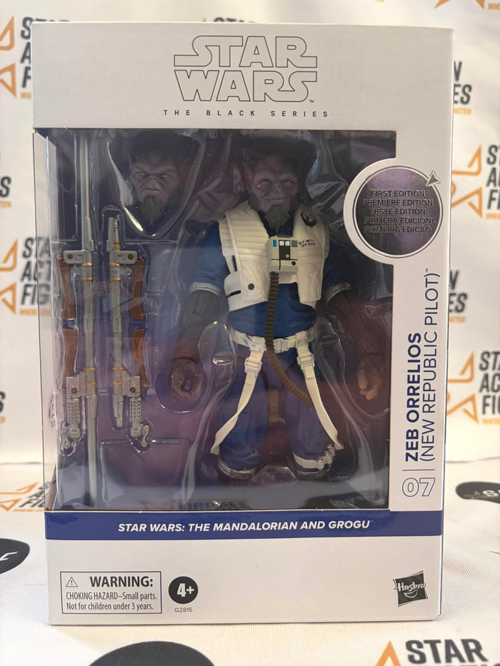 Star Wars Black Series 6 Inch Deluxe Action Figure - Zeb Orrelios (First Edition)