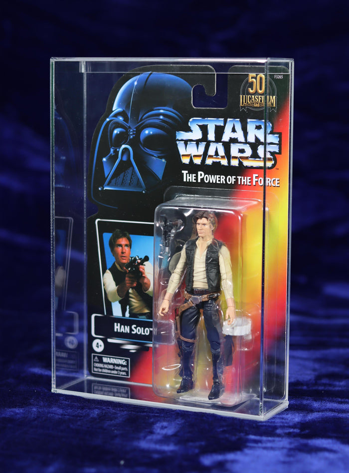 Star Wars Black Series Anniversary Carded SAF Acrylic Display Case (No Side Guides)