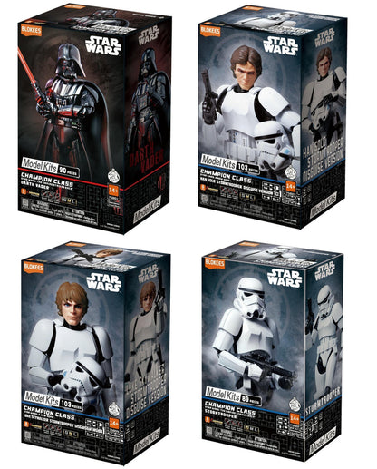 Star Wars Champion Class Blokees Model Kit Wave 1 - Set of 4