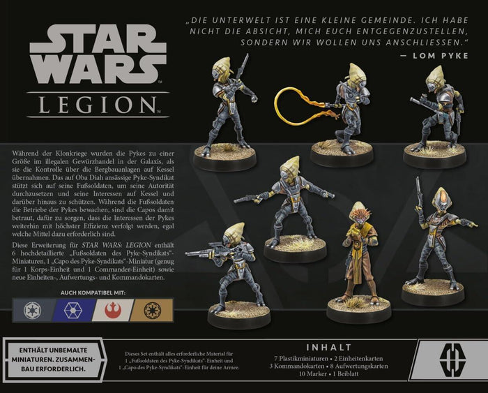 Star Wars: Legion - Pyke Syndicate Foot Soldiers Expansion Pack
