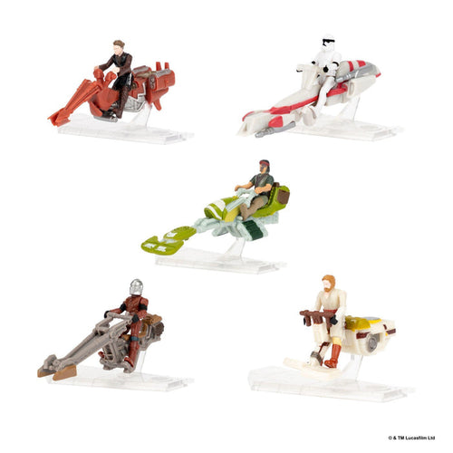 Star Wars Micro Galaxy Squadron 2 Inch Vehicle Series 11 Scout Class - Blind Box