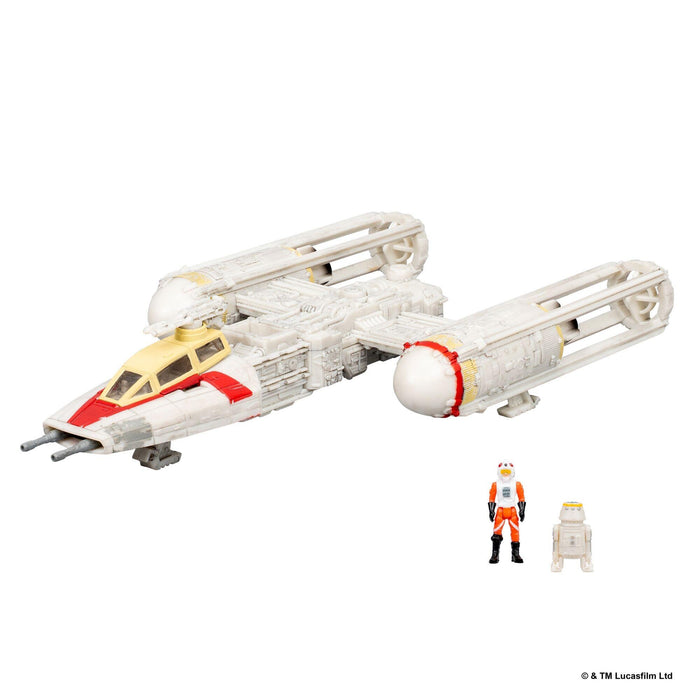 Star Wars Micro Galaxy Squadron Deluxe Vehicle 2 Pack - Y-Wing Vs Imperial Tie Bomber